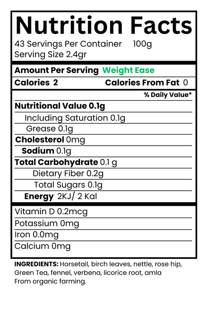 Golden Weight Ease Tea 100g